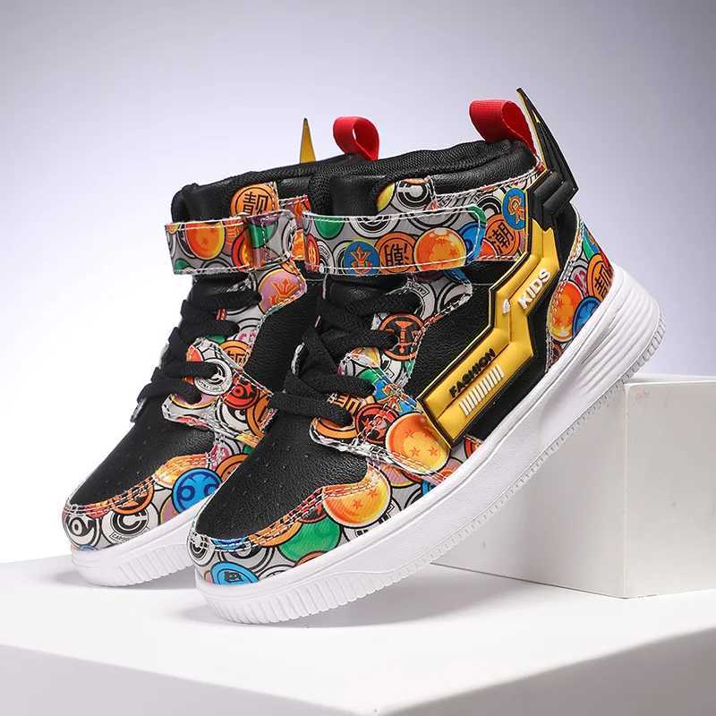 Winter Warmth Childrens Casual Shoes Light Soft Sold Rebound Fashion Board Shoes High Top Wear-resistant Sports Shoes for Kids W250207