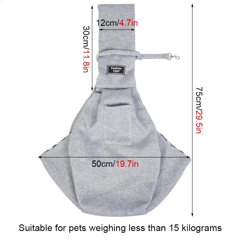 Outdoor Travel Shoulder Bags for Pets Dog Bag Puppy Sling Bag Pet Carrying Supplies 250206