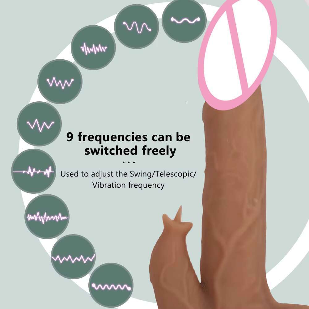 Wireless Remote Control Tongue Licking Dildo Heated Retractable Cannon hine Female Adult Erotica Vibrator Massage Masturbator