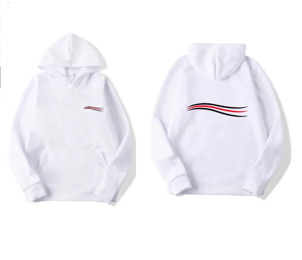 Political Campain Mens Hoodie Designer 2 Side Wave Printed Mens Hoodie Designer Hoodies Designer Hoodie Jacket Tracksuit Men Polo Veste Coat Hoodys Wo