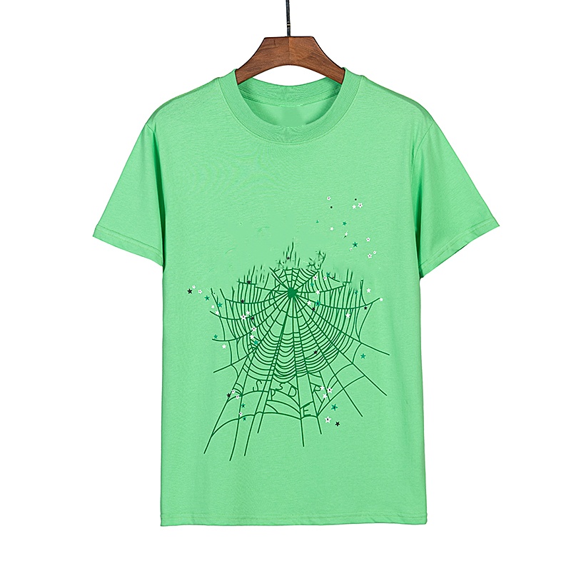 Designer's high-quality men's and women's American fashion loose T-shirt casual fashion hot short sleeved versatile hip-hop