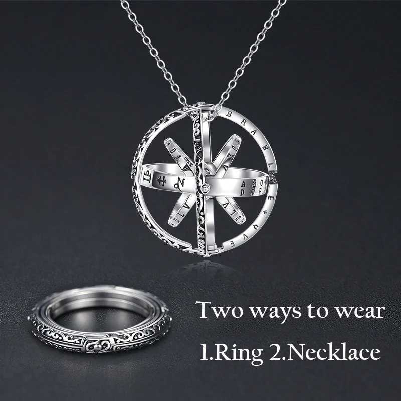 Fashion Openable Astronomical Ball Ring Rotate Sphere Cosmic Planet Choker Rings Couple Ring For Men Women Jewelry Creative Gift W250207