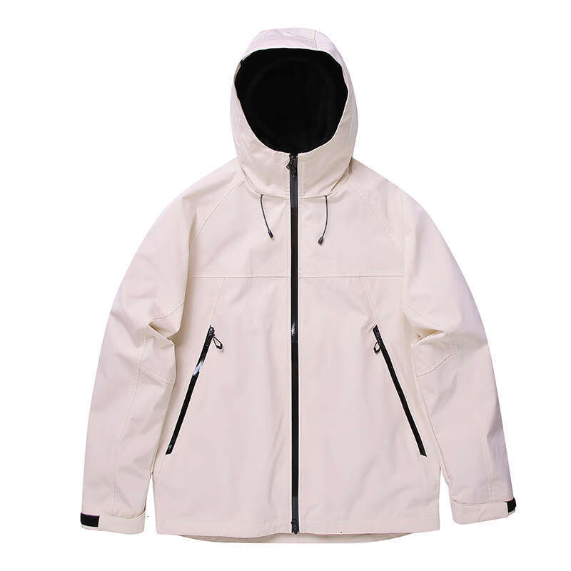New couple's windproof and waterproof hooded casual hiking suit