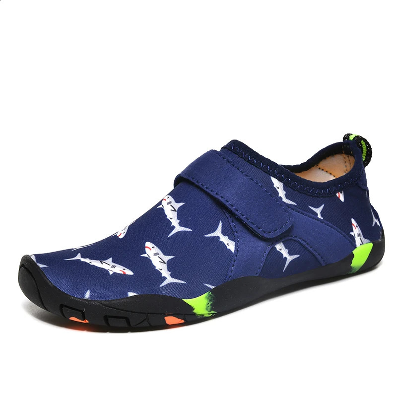Aqua Shoes Childrens Barefoot Water Shoes Quick-drying Breathable Anti-slip Beach Slippers Sports Sneakers Wading Footwear 250207