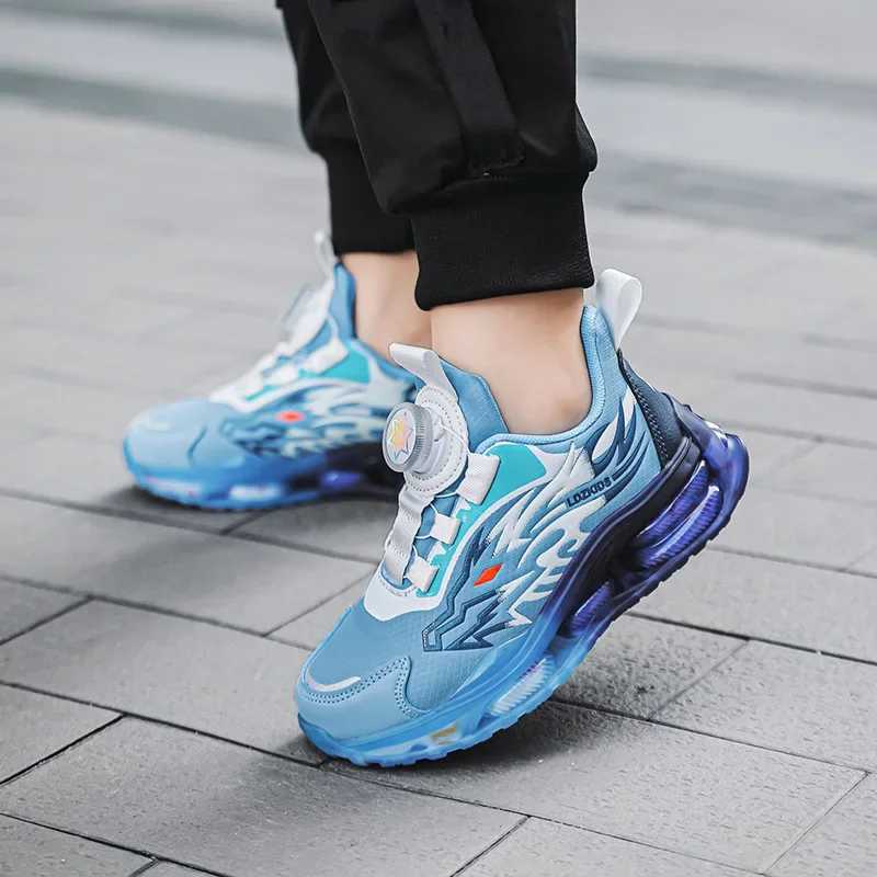 2024 New Kids Shoes Boy Casual Sneakers Platform Comfortable Children School Sports Tennis Boy Shoes Childrens Basketball Shoes W250207