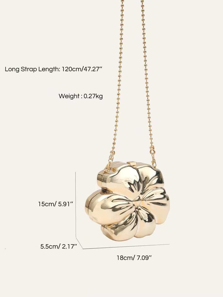 Women Metallic Wer Clutch Sier Gold Cute Evening Bag For Wedding Party Small Purses Designer Handbag
