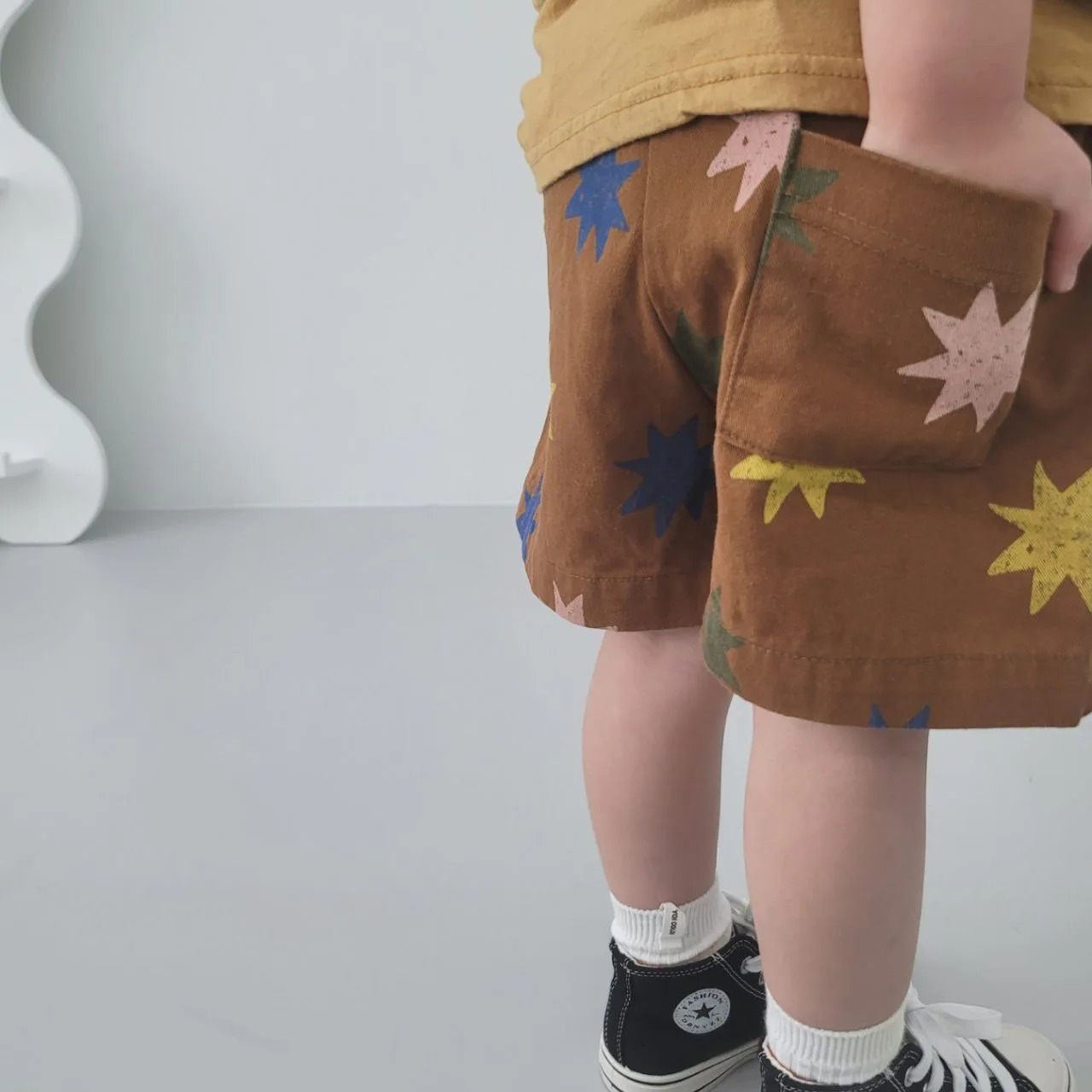 Children Clothing Kids Playful Printed Shorts Summer Boys Girls Cotton Personality Stylish Loose All Match Shorts 250207
