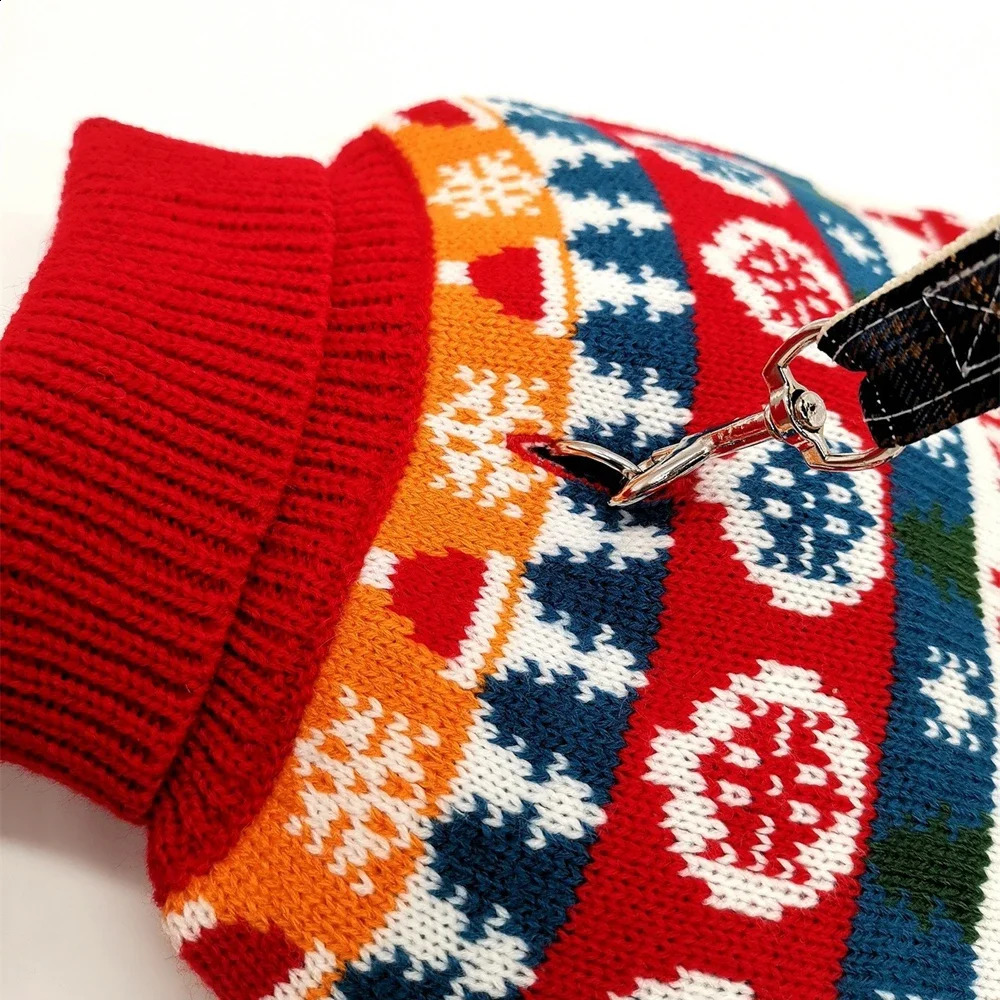 Puppy Sweaters Christmas Pet Clothes Winter Warm Pet Knitwear Clothing for Small Dogs Cute Warm Knitted Puppy Cat Costumes 250206