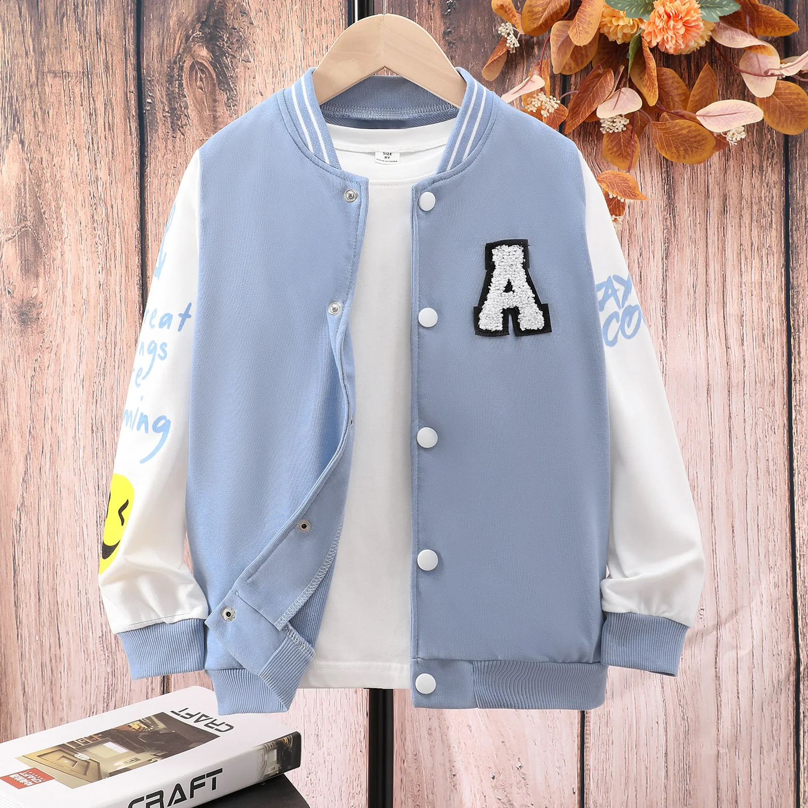 Boys Tops Kids Clothing Long Sleeve Winter Autumn Pattern Casual Children Tops Fashion Handsome Boys Clothes 8-14 Years Old 250206