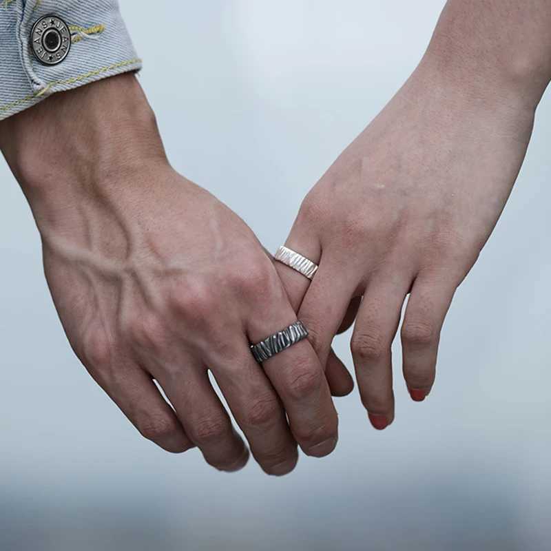 1 Pair New Romantic Couple Wedding Ring Heart Zircon Adjustable Rings For Men Women Endless Love Jewelry Engagement Party Gift W250207