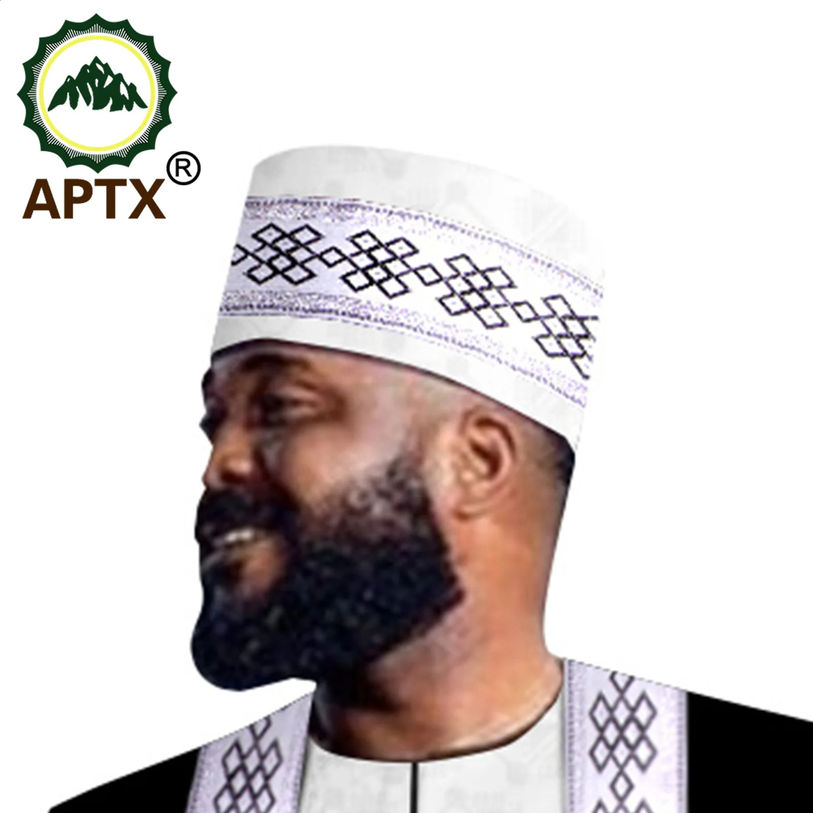 Men Prayer Hats Islamic African Muslim Kippah Arab Webbing Caps Men Arabia Cotton Embroidery Wrap Muslim Islam Men Hat Headscarf 250207