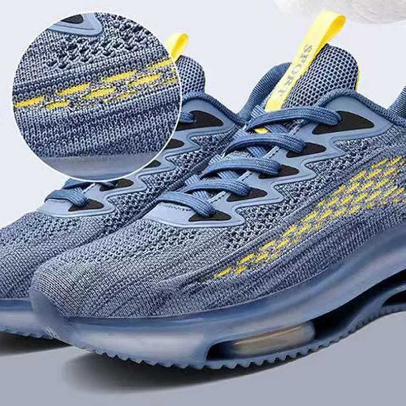 Oulylan Lightweight Men Sneakers Anti-slip Outdoor Male Sneakers Soft Sports Shoes Walking Tenis Breathable Men Running ShoesC250304