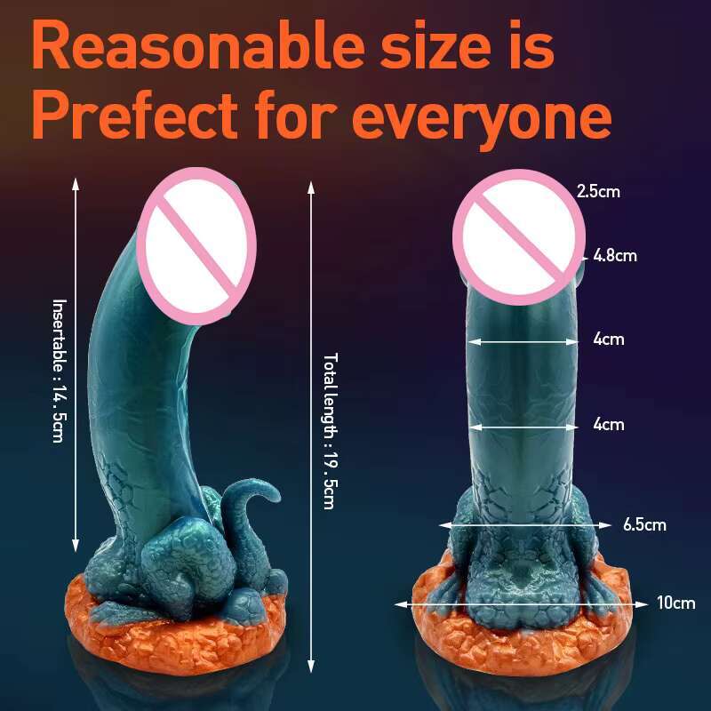 Monster Silicone sy Colourful Cute Gingerbread Man Strong Suction Cup Dildo Anal Plug Sex Toys For Women
