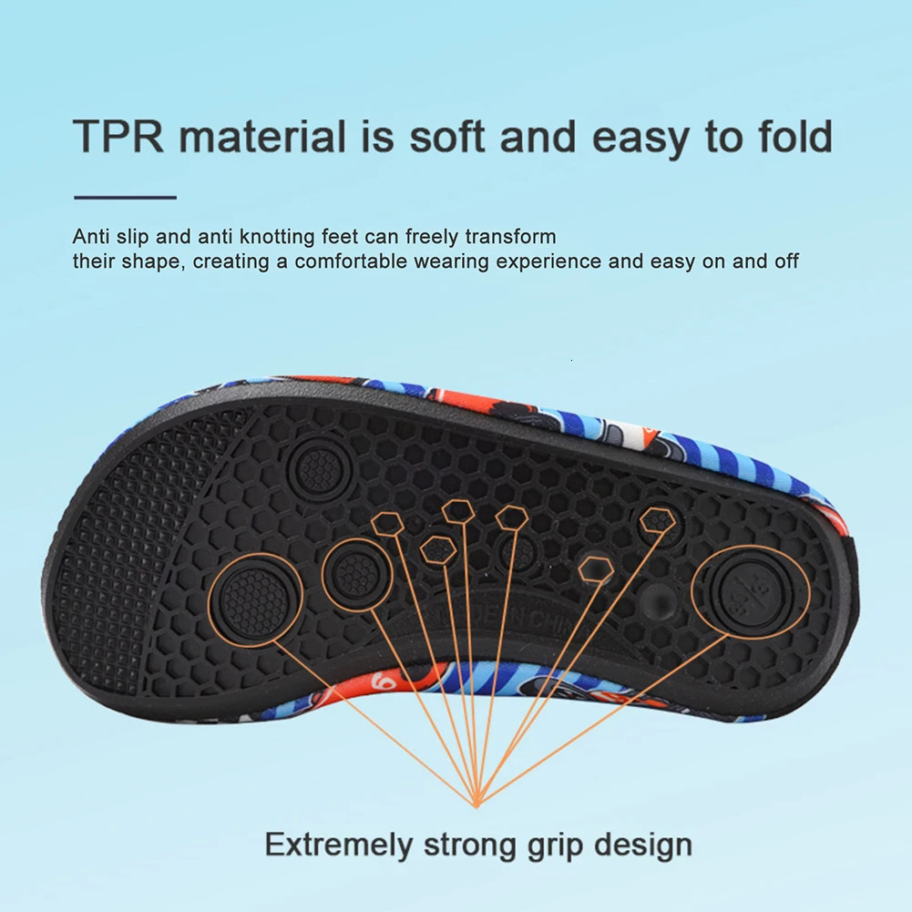 Children Water Beach Slipper Girls Boys Water Sports Shoes Kids Swimming Aqua Barefoot Shoes Surf Soft Diving Fishing Sneakers 250207
