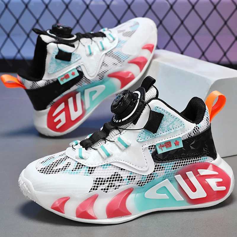 Childrens Sports Shoes Comfortable High-qu Jogging Outdoor Sports Mesh Casual Flat Walking Shoes for Kids Sneakers W250207