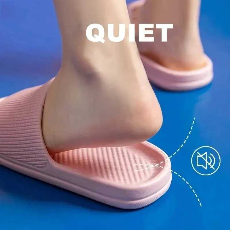 Soft Sole Massage Shower Shoes for Women Men Couples Waterproof N-slip Home Leisure Fi Bathroom SlippersXJ250207