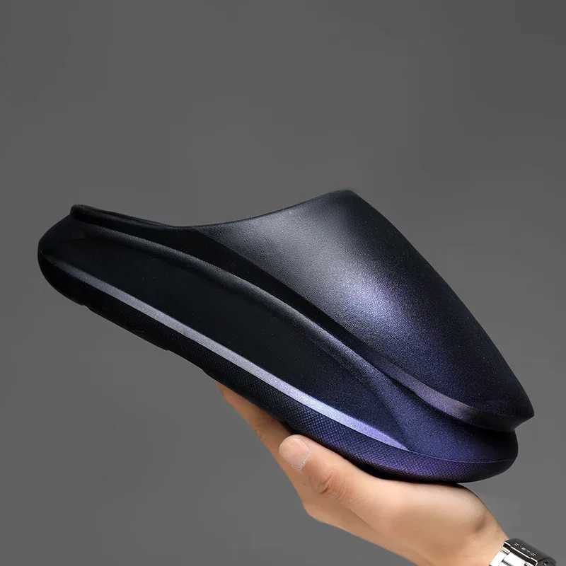 Slippers for Men Height Summer Sandals Man Summer 2024 Mens Sandals Genuine Leather Brand Mens Shoes Leisure Luxury Man SandalXJ250207