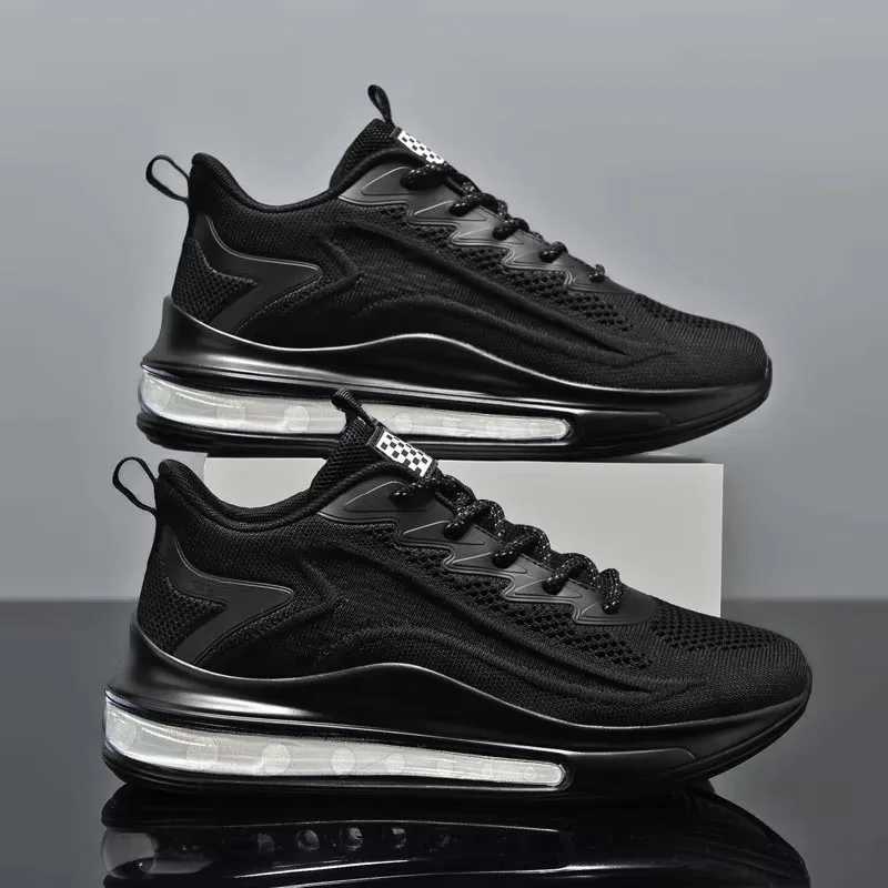 Mens running shoes lace-up casual shoes universal outdoor simple hiking shoes lightweight breathable sports shoesC250325