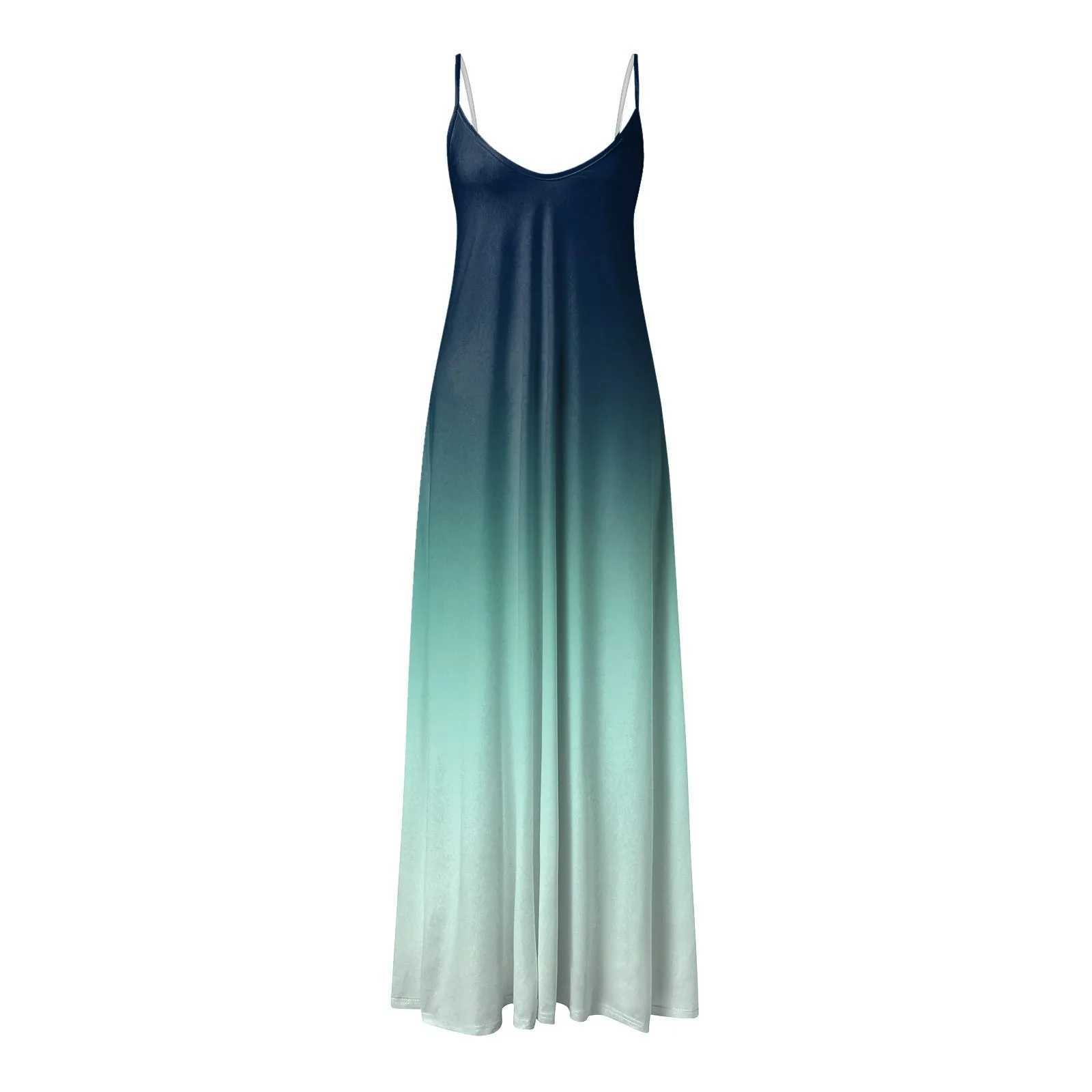 Summer Dresses Sexy Outfits 2023 Plus Size Sveless Boho Sundress V Neck Long Dresses Beach Dress Fe Vintage Beach DressesXJ2500207