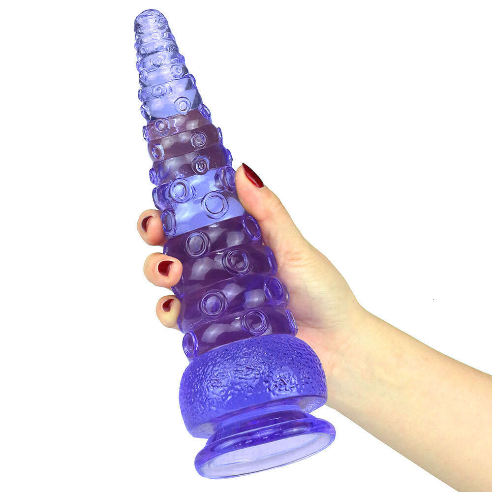 Lesbian Octopus Huge Anal Plug Premium Liquid Silicone Leyuto Monster Dildo Adult Sex Toy With Dong-Strong Suction Cup