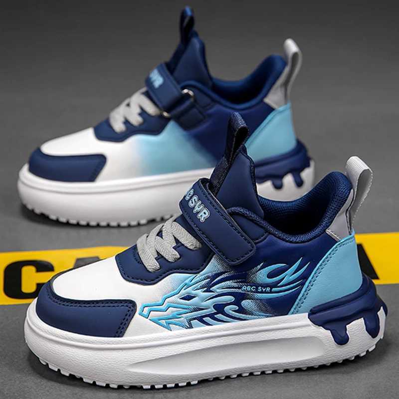 Childrens running shoes fashionable outdoor sports anti slip sports shoes breathable comfortable lightweight childrens tennis shoes W250207