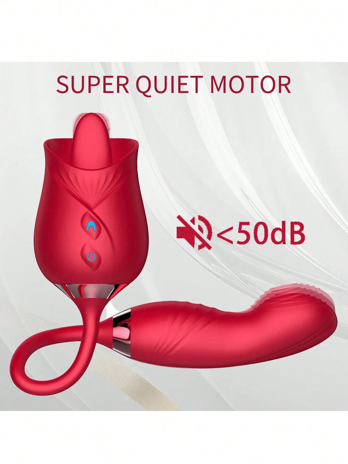 Rose Toy Clitoris Tongue Licking Vibrator Vagina 10 Vibrator Stimulator Adult Goods Sucking Sex Toys For Women 250108