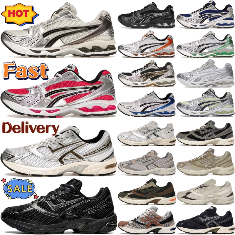 Japan K14 running shoes White Clay Canyon Black Graphite Grey Midnight Cream Scarab Birch Dark Pewter mens designer GK14 sneakers women 1130 outdoor asicis trainers