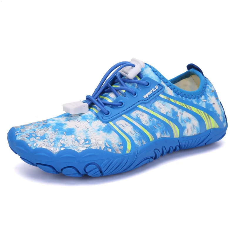 Water Shoes Kids Quick-drying Barefoot Shoes Parent-child Sandals Breathable Non-slip Slippers Summer Beach Socks Sport Sneakers 250207