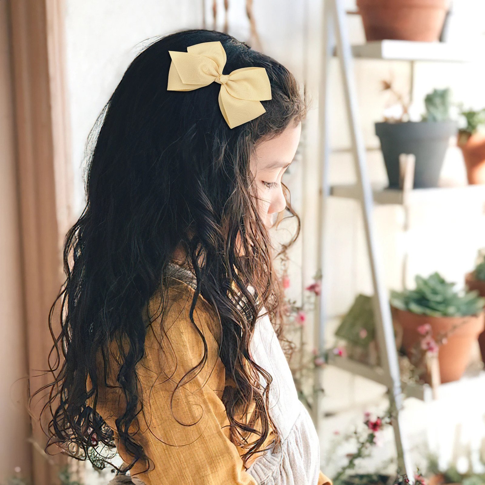 40Pcs 4 Boutique Grosgrain Hair Bows Alligator Clips for Girls Toddlers Kids Baby Hair Accessories 250120