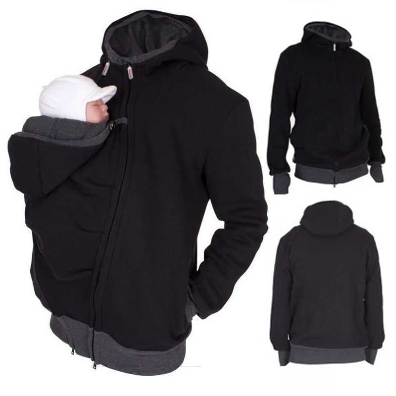 Pregnant womens jackets baby carrier jackets kangaroo warm pregnant womens hoodies pregnant womens jackets W250207