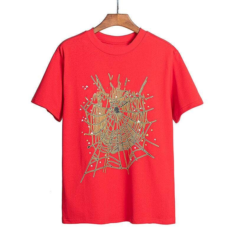 Designer men and women high-quality fashionable loose short sleeved casual hip-hop high street T-shirt versatile trend