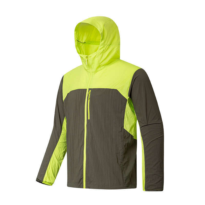 Summer New Sunscreen Clothes for Men and Women, Lightweight Wind Shell Hooded Skin Clothes