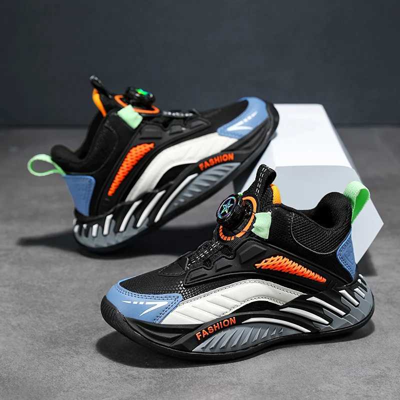 Autumn Children Shoes Boys Sneaker Breathable Non-slip High Top Sneaker Comfort School Tennis Sports Shoes for BoyXJ250207