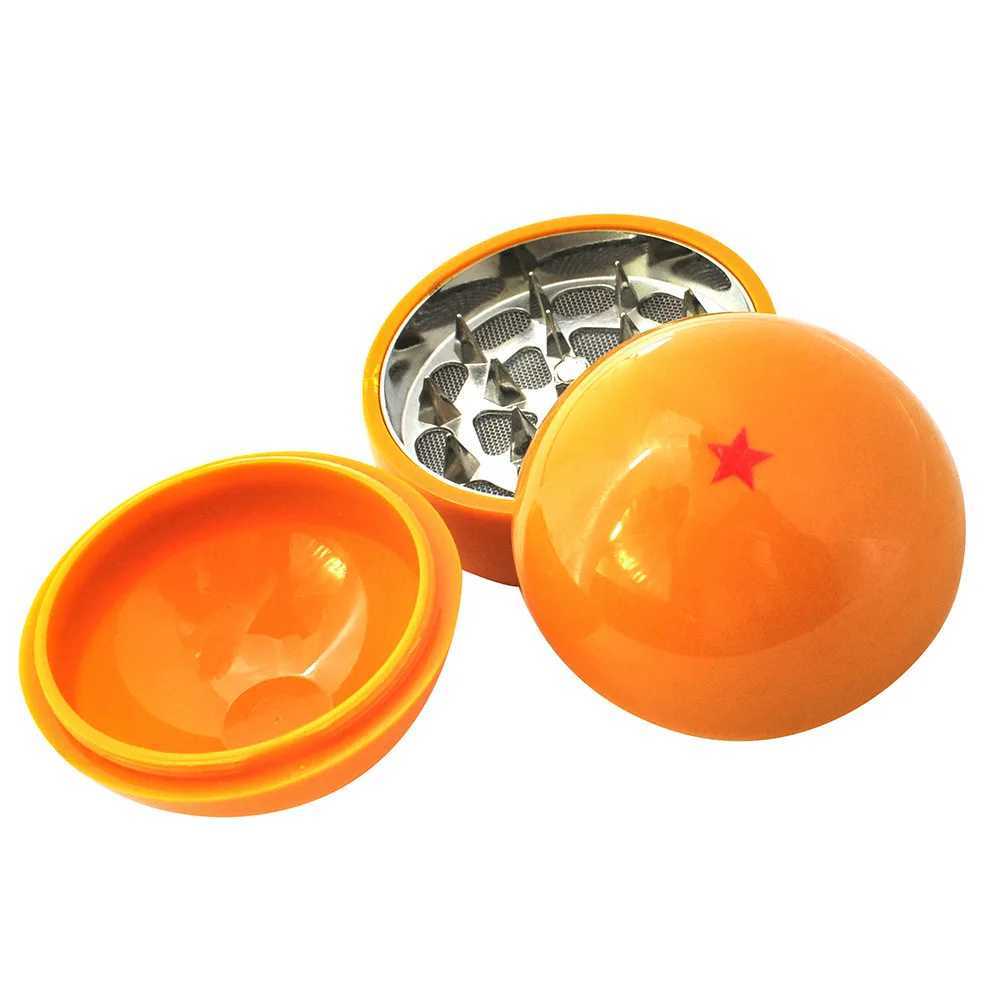 Herb Grinder 3 Layers Tobacco Ger With Metal Sharp Teeth Pokeball Cute Grinder Herb Smoking Accessories Cool Gadget Y250207