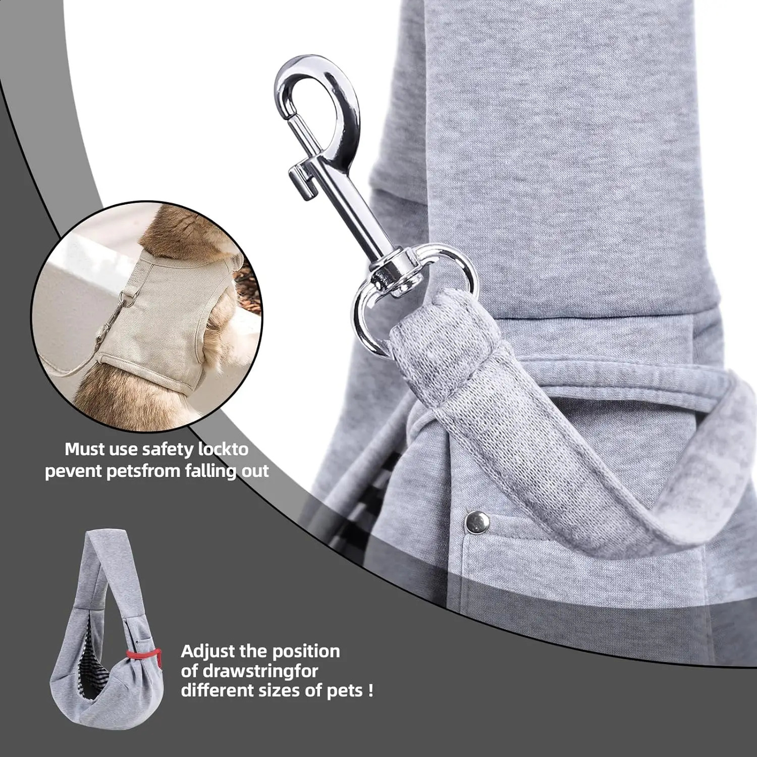 Cotton Comfortable Dog Bag Pet Out Crossbody Shoulder Bag Outdoor Travel Portable Cat Puppy Sling Bag Pet Carrying Supplies 250206
