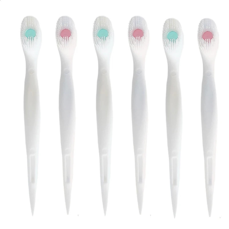 20PCS Portable el Travel Toothbrush Mini Exploded Bead Toothbrush Disposable Adult Cleaning Toothbrush 250206