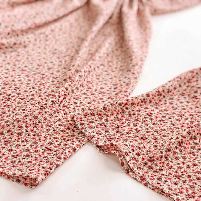 2023 Mother And Daughter Dress Clothes Sleeveless Floral Family Matching Outfits Mommy And Me Same Sets Mom Daughter Dresses W250207