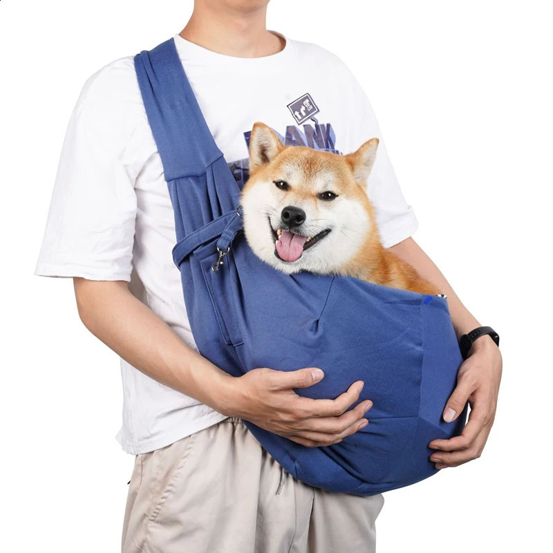 Outdoor Travel Shoulder Bags for Pets Dog Bag Puppy Sling Bag Pet Carrying Supplies 250206