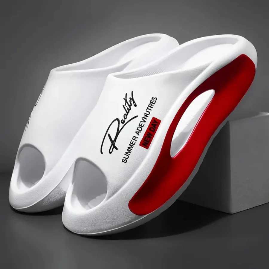 Mens and womens slippers Fi n-slip couple slippers EVA 2 color 36-45XJ250207