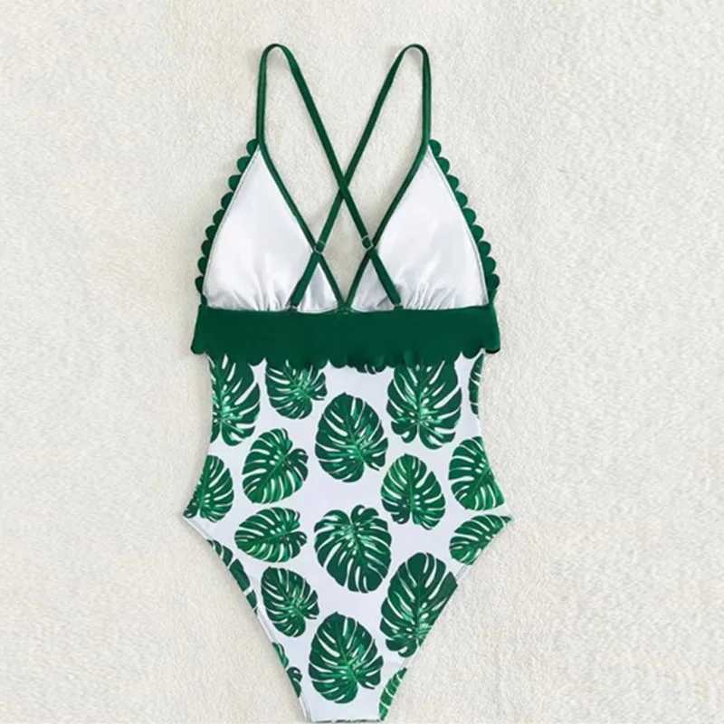 Family Matching Swimsuit Father Son Mother Daughter Swimwear Summer New Beach Sunny Bikini Kids Fashion Prints Clothes Suits W250207