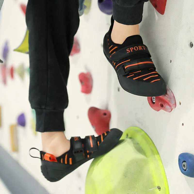 Rock-Climbing shoes for children indoor climbing shoes for boys girls outdoor beginners entry-level Rock-Climbing training shoes W250207