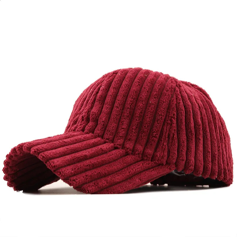 Autumn Winter Baseball Cap Women Corduroy Winter Hats for Women Hat Female Hip Hop Cap Gorras Bone Casquette Gorro 250206