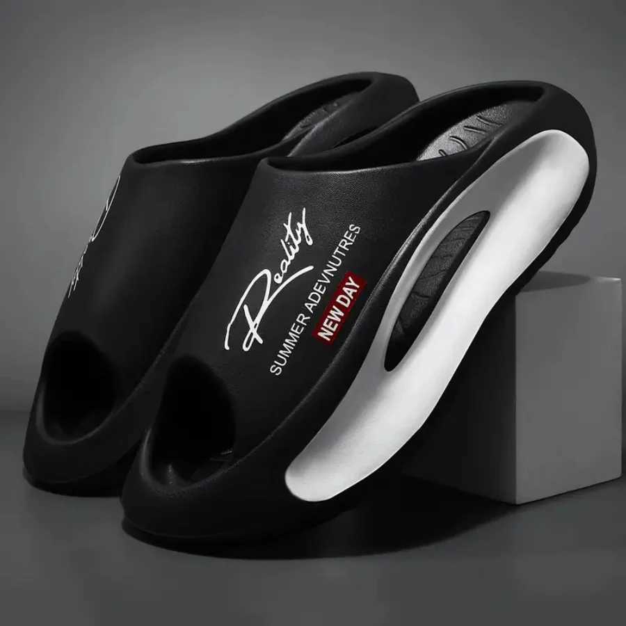Mens and womens slippers Fi n-slip couple slippers EVA 2 color 36-45XJ250207