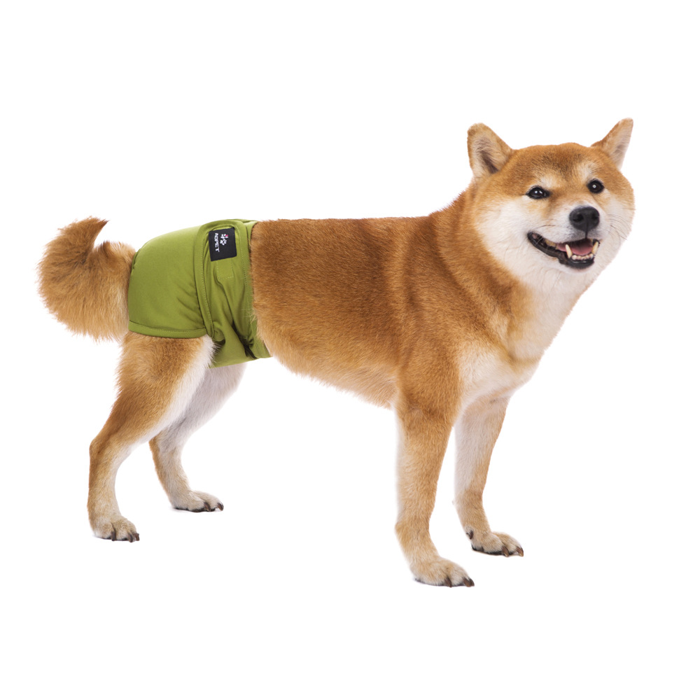 Reusable Washable Dog Diapers for Female Dogs Leak-Proof Pet Menstrual Pants with Secure Fastener Tape