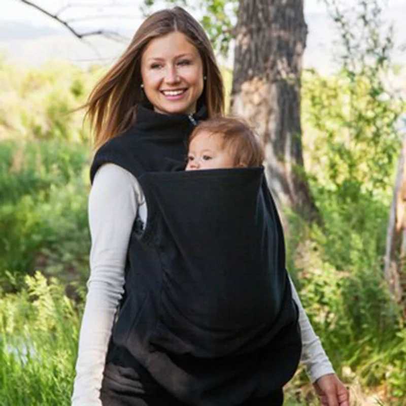 Pregnant womens clothing jacket vest Kangaroo womens pregnant womens clothing sleeveless womens multi-functional vest W250207