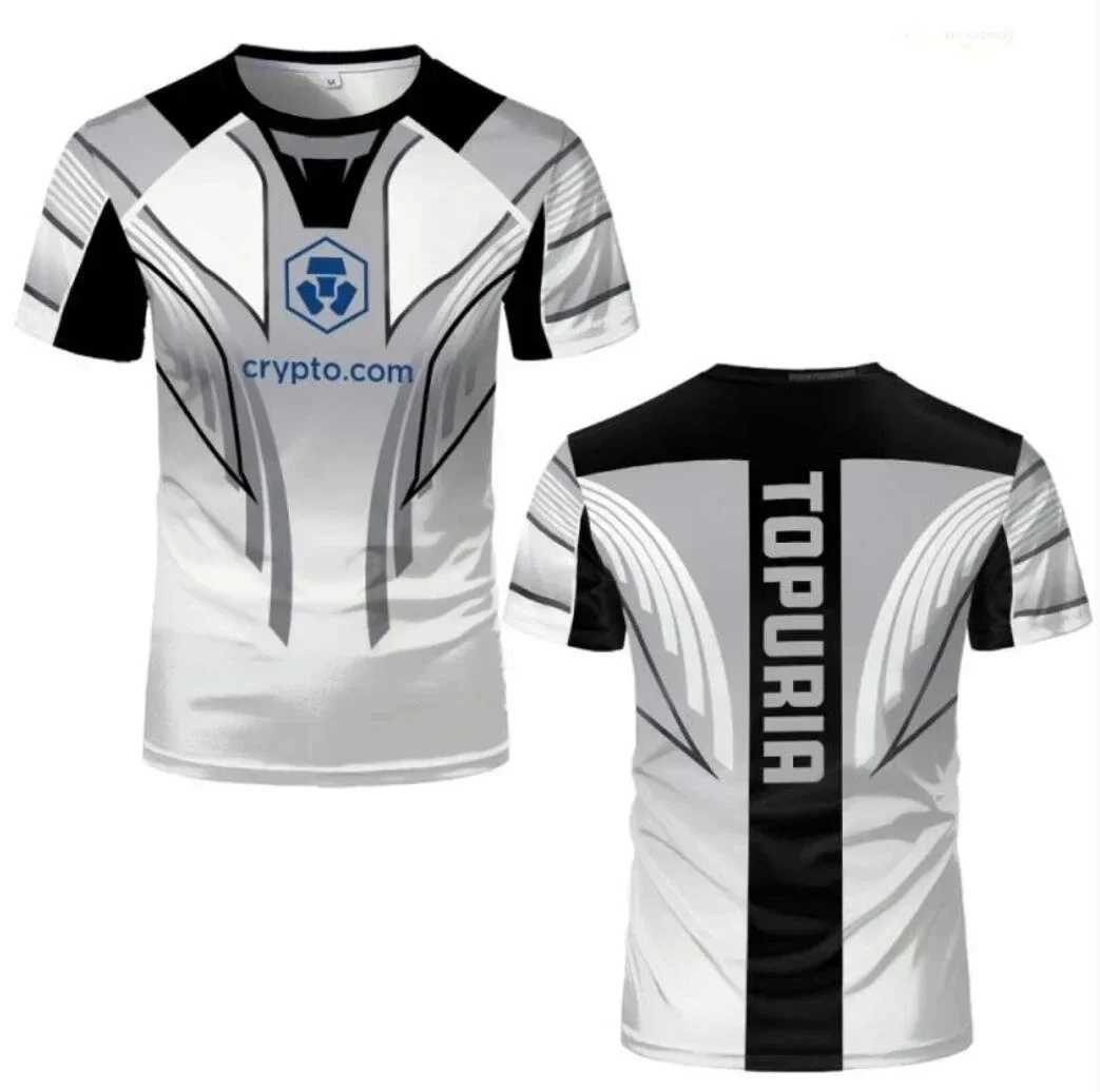 2024 Fighting Competition T-shirt Mens and Womens 3D Printed Top Summer Round Neck Sportswear Mens Outdoor Short sleeved TopT250207