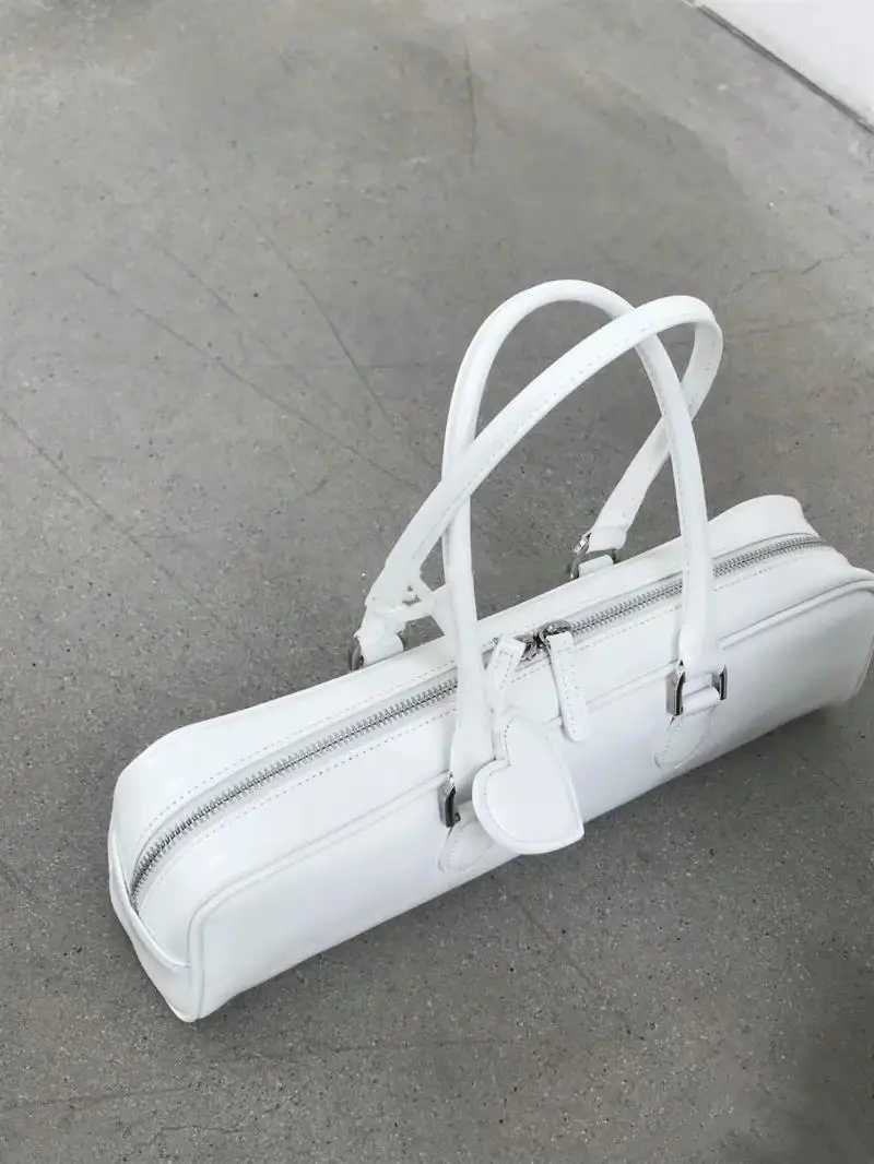 JIAERDI Hot Girls Blue Handbag Purses Wen High Street Leather Chic Casual Shoder Bags Ladies Vintage Underarm Bag Y2k Z250515