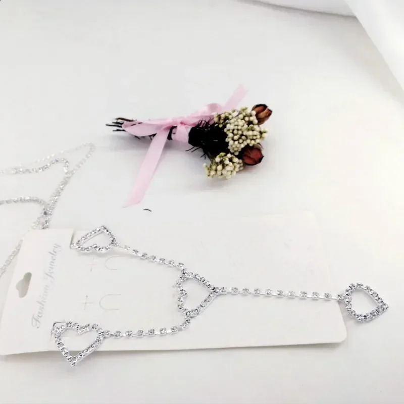 Women Fashion Belt Hip High Waist Gold Silver N Metal Chain y Fringes Crystal Diamond Corset 250114