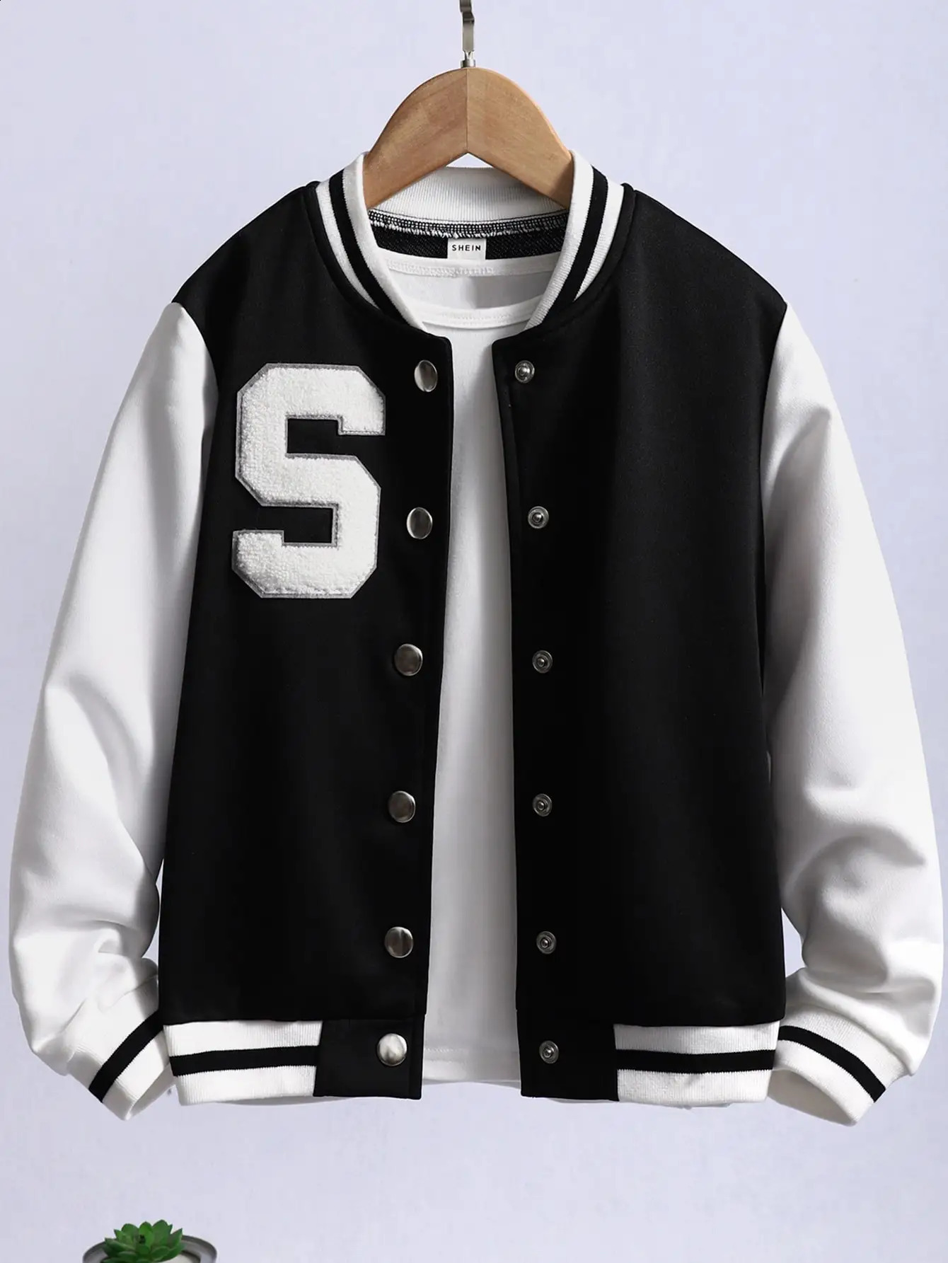 8-12 Year Old Spring And Autumn Girl Jacket Cardigan Fashion Patch Baseball Suit Childrens Clothing Youth Sports Jacket 250206