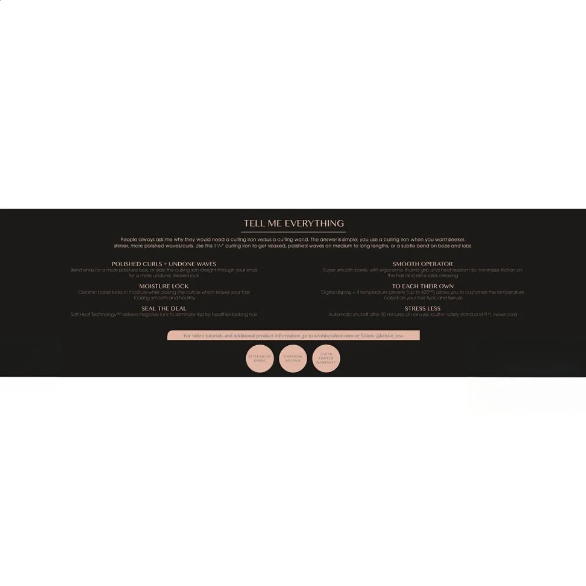 Curling iron Curling Ceramic - 1 1/4 250206